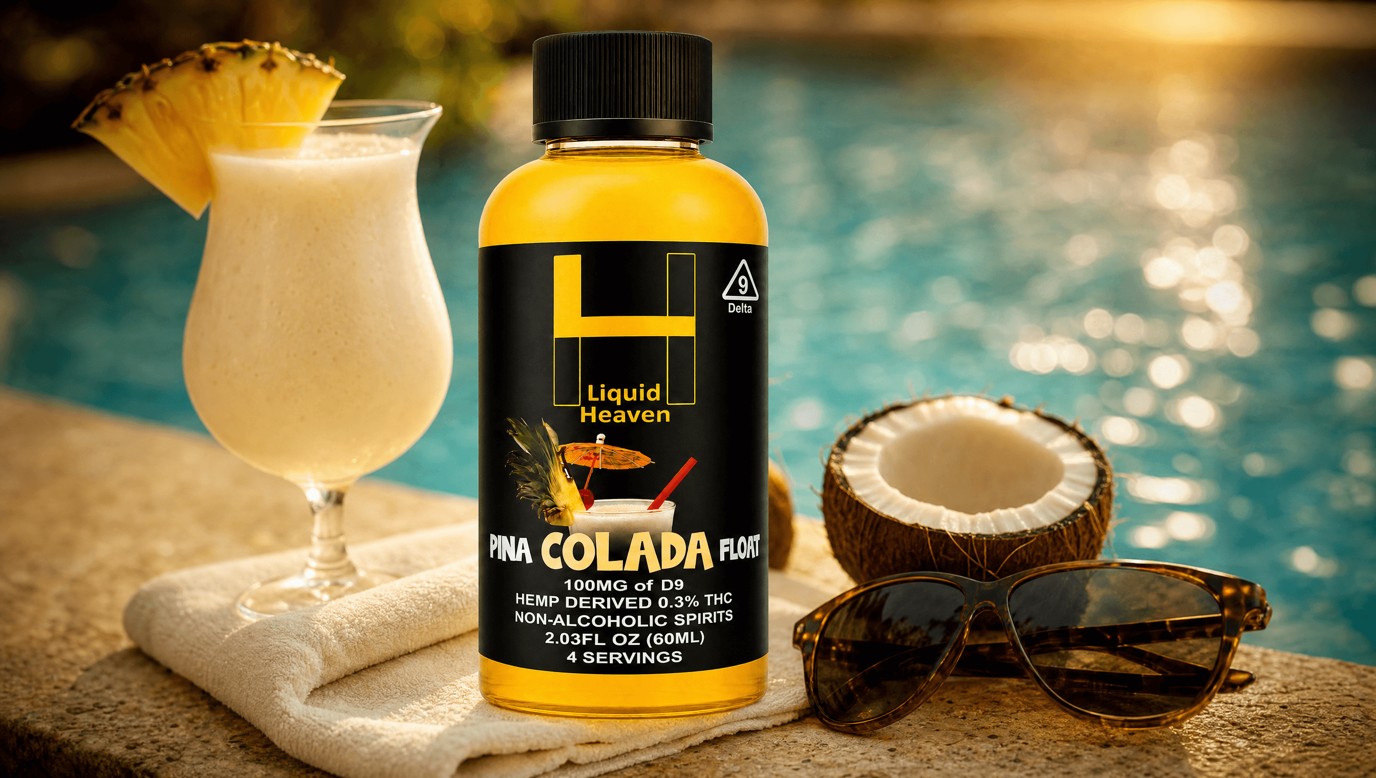 Tropical Drink Ideas with Pina Colada