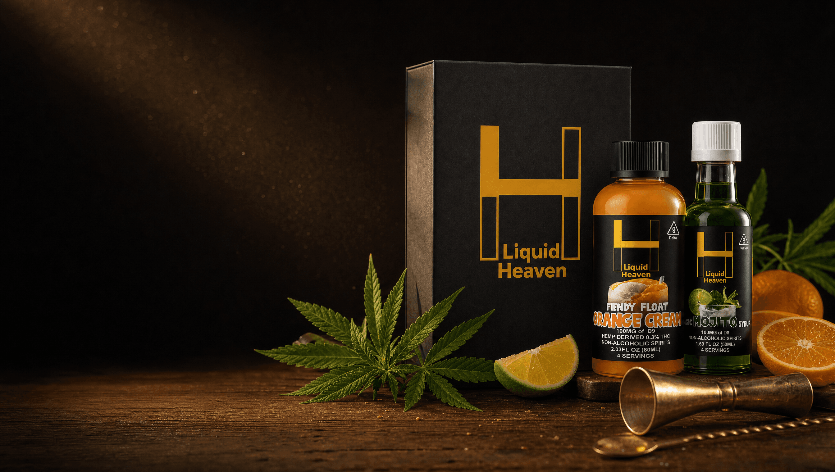 Liquid Heaven bottle lineup